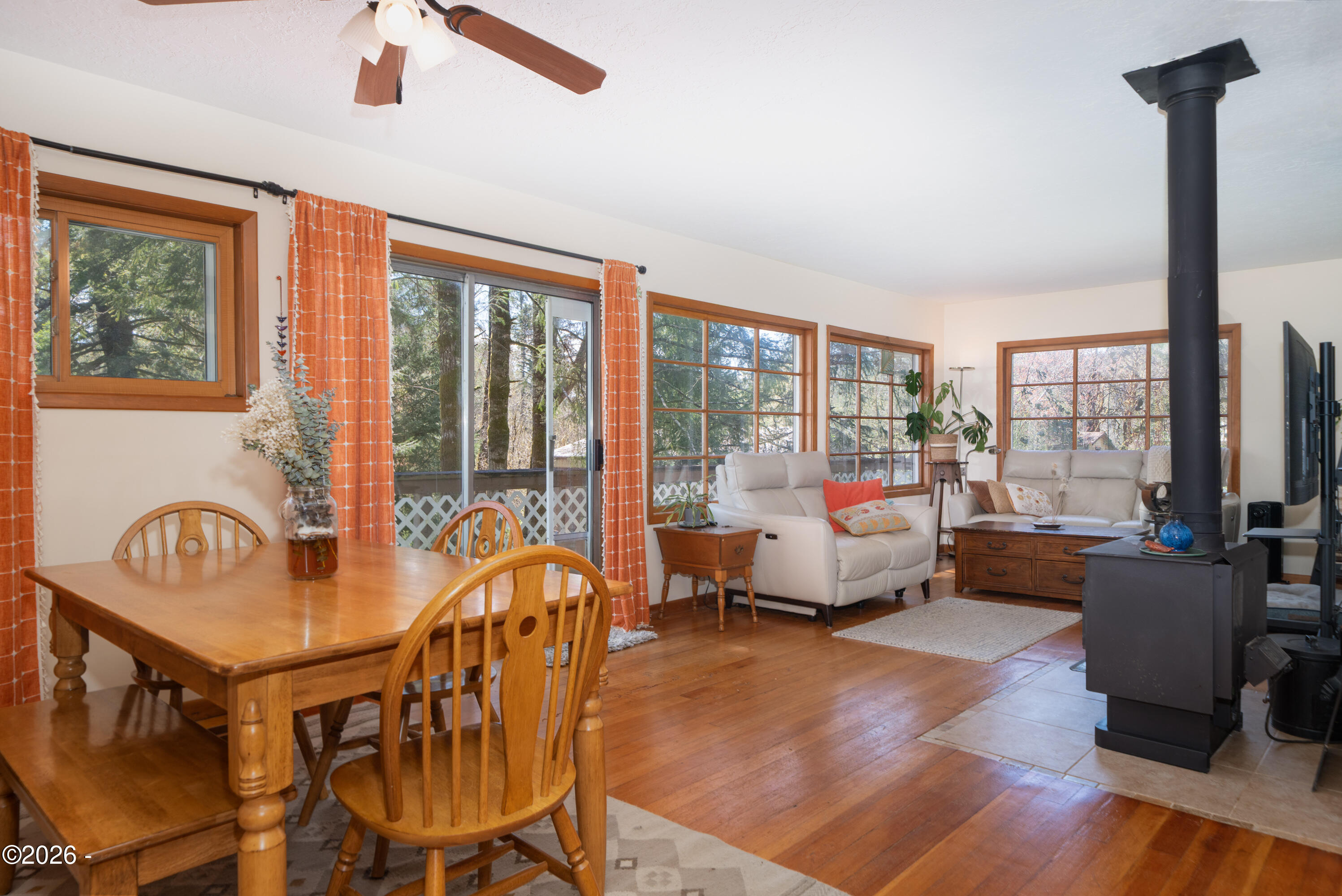258 Neal Loop Toledo, OR 97391 - Photo 11 of 53 Well maintained orginal hardwood flooring