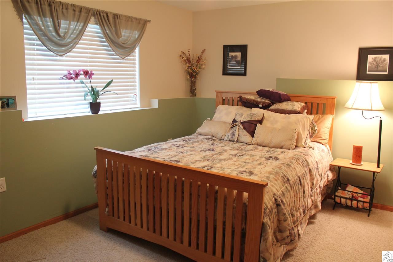 3978 Lavaque Road Hermantown, MN 55811 - Photo 12 of 17 Master bedroom is on the second floor complete with walk-in closet!