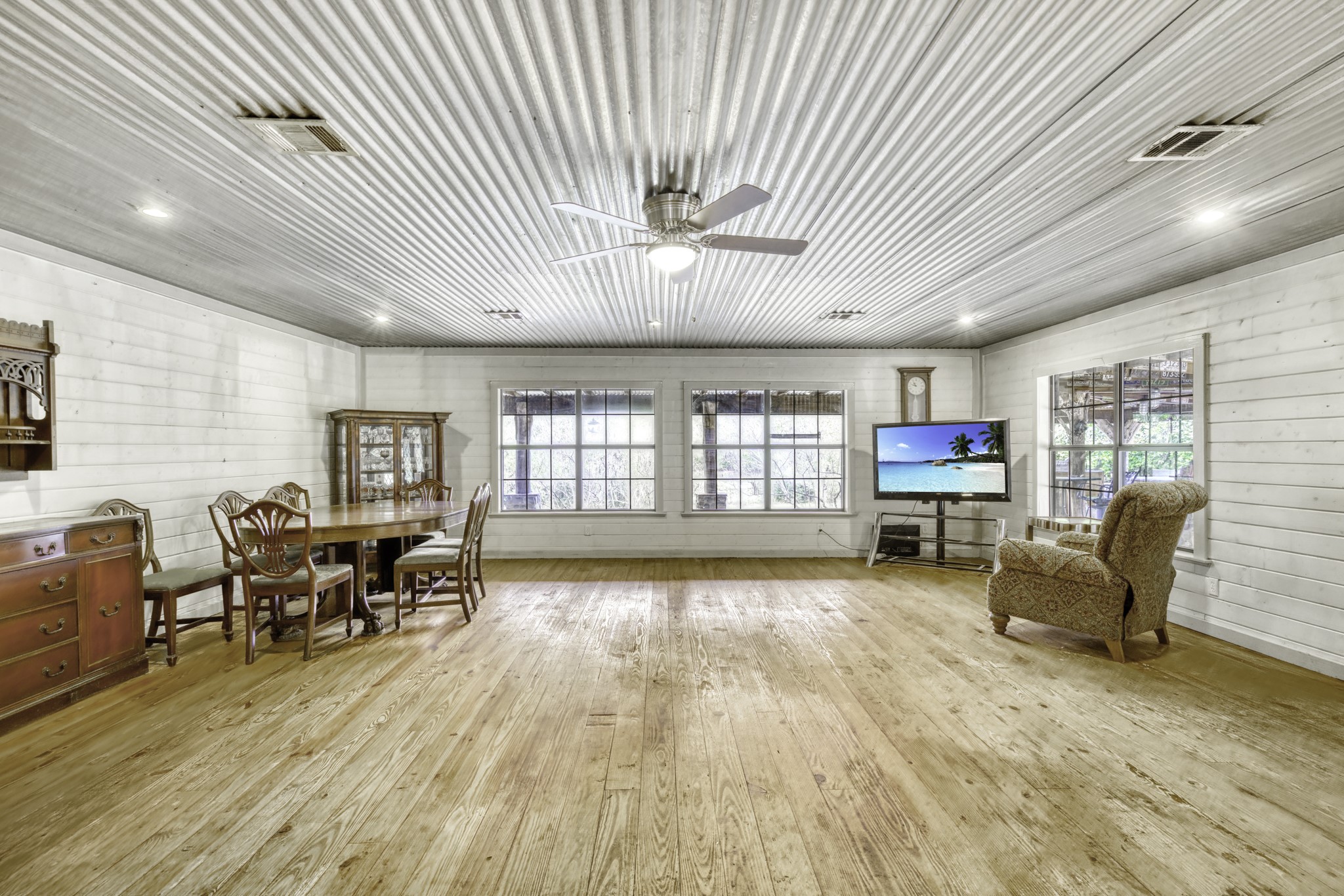 23405 Martha Williams Road Montgomery, TX 77356 - Photo 12 of 45 a view of a livingroom with furniture window and wooden floor
