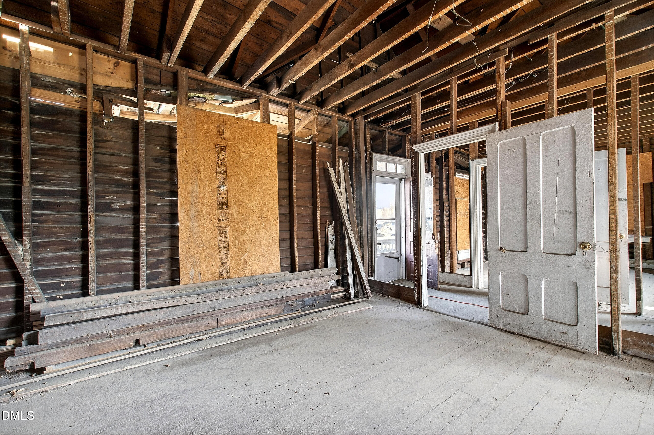 316 East Cabarrus Street Raleigh, NC 27601 - Photo 7 of 20 a view of an empty room with a fireplace