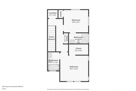 a picture of a floor plan