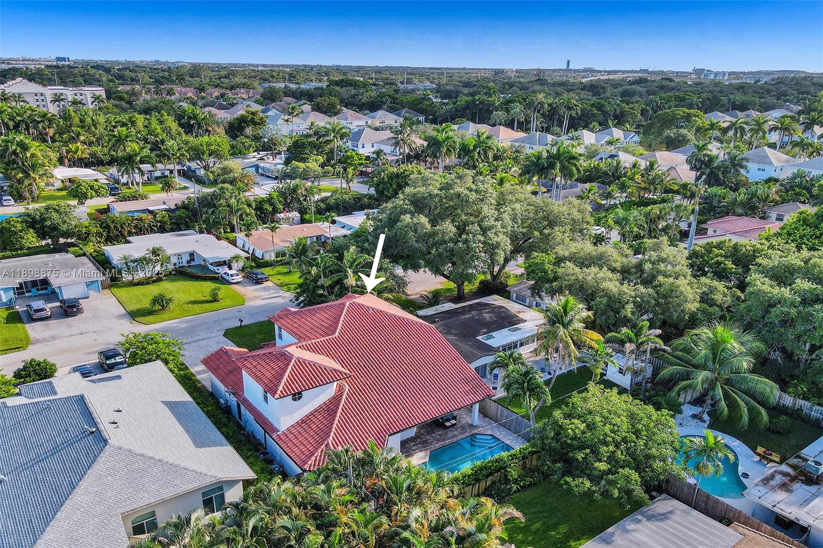1207 Southwest 21st Street Fort Lauderdale, FL 33315 - Photo 72 of 81 an aerial view of residential houses with outdoor space and street view