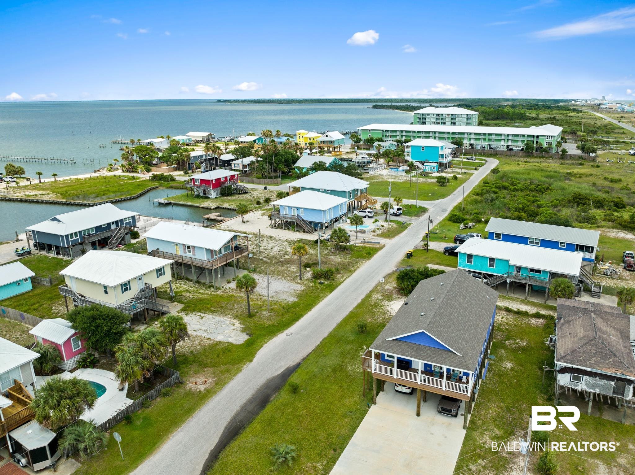 Front Aerial View