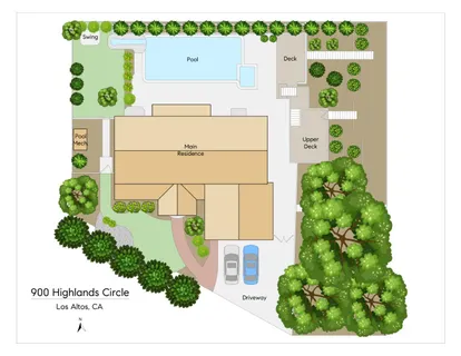 $5,998,000 | 900 Highlands Circle, Los Altos, CA 94024