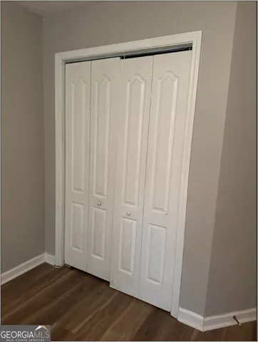 a view of a small space