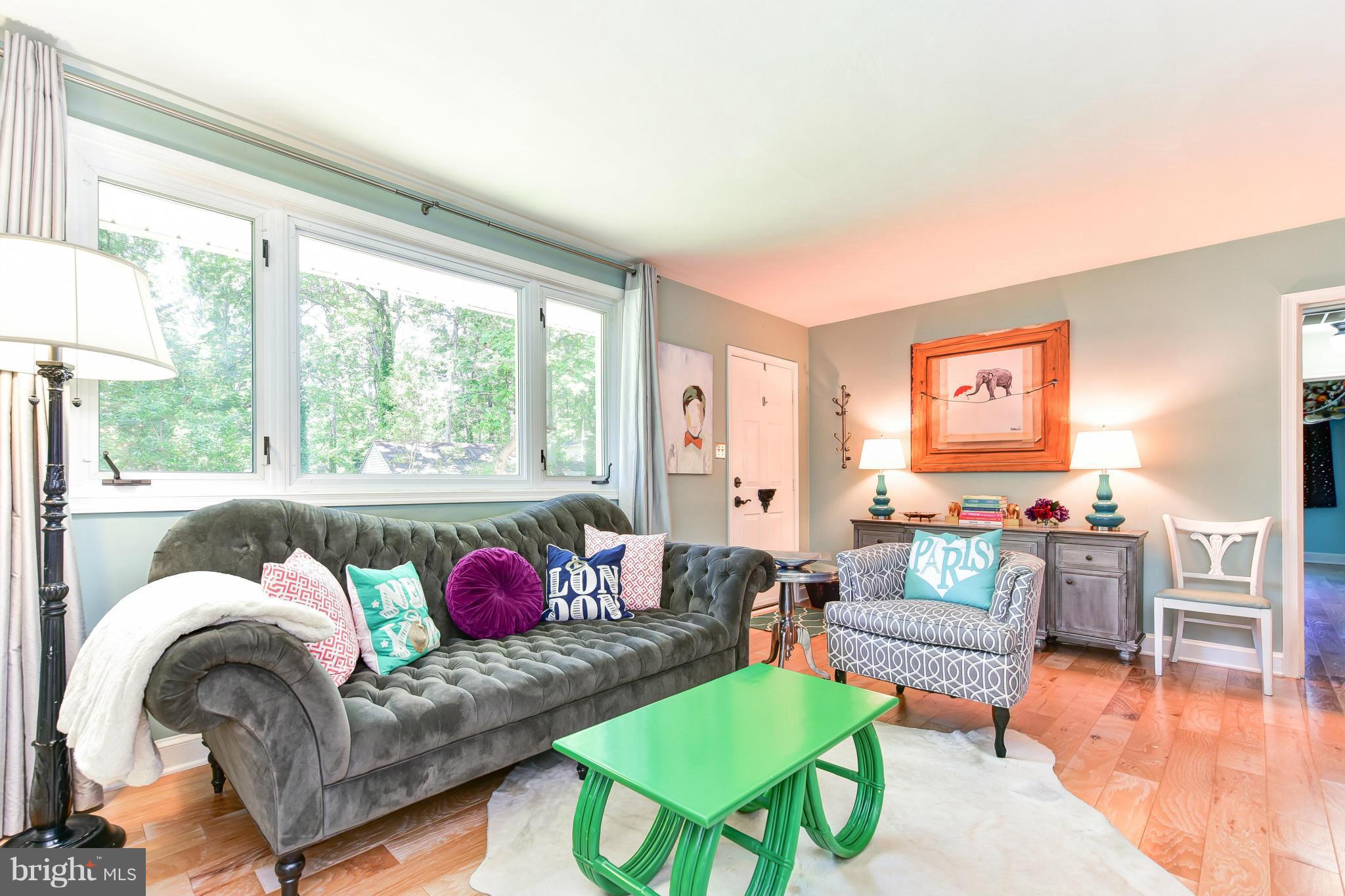 1312 Namassin Road Alexandria, VA 22308 - Photo 2 of 30 a living room with furniture and a large window