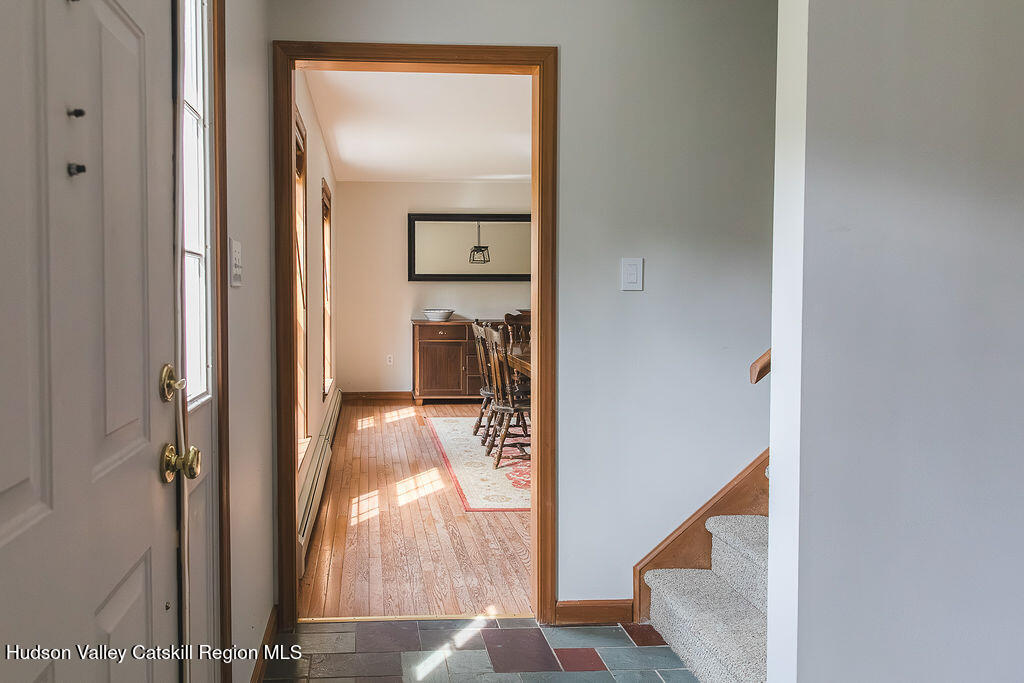 1457 N Road Blenheim, NY 12131 - Photo 18 of 43 a view of hallway with wooden floor