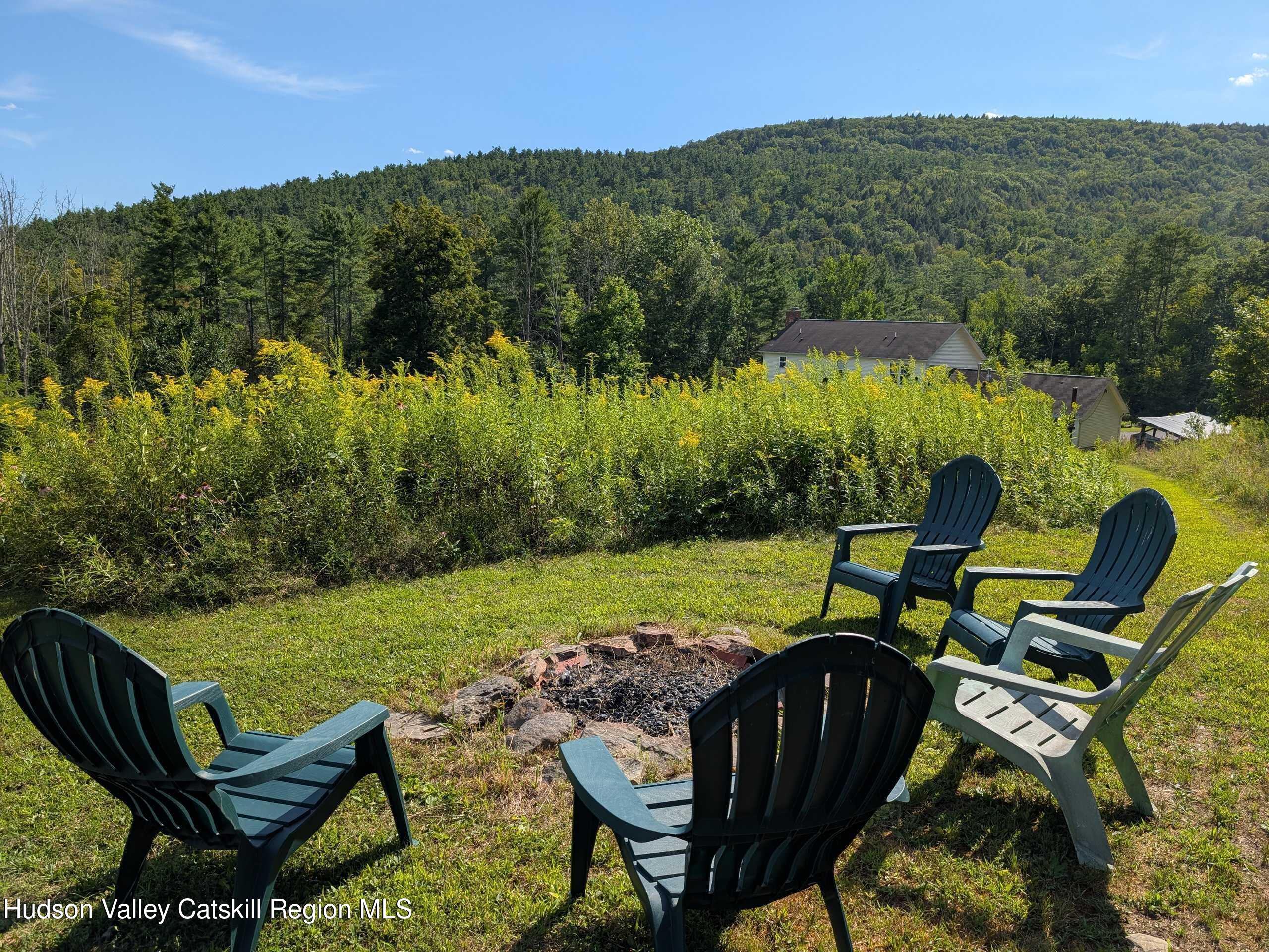 1457 N Road Blenheim, NY 12131 - Photo 40 of 43 a view of a chairs and table in the garden