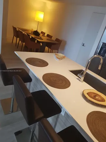 a table with chairs and a table