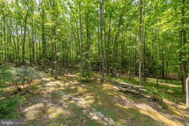 a kitchen with stainless steel appliances granite countertop a stove a refrigerator a microwave oven with a dining table and chairs with wooden floor