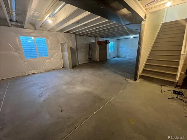 a view of a storage & utility room