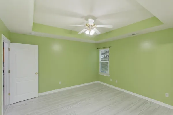 wooden floor in an empty room