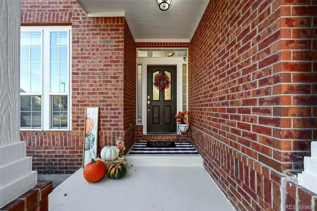 a view of an entryway door of the house