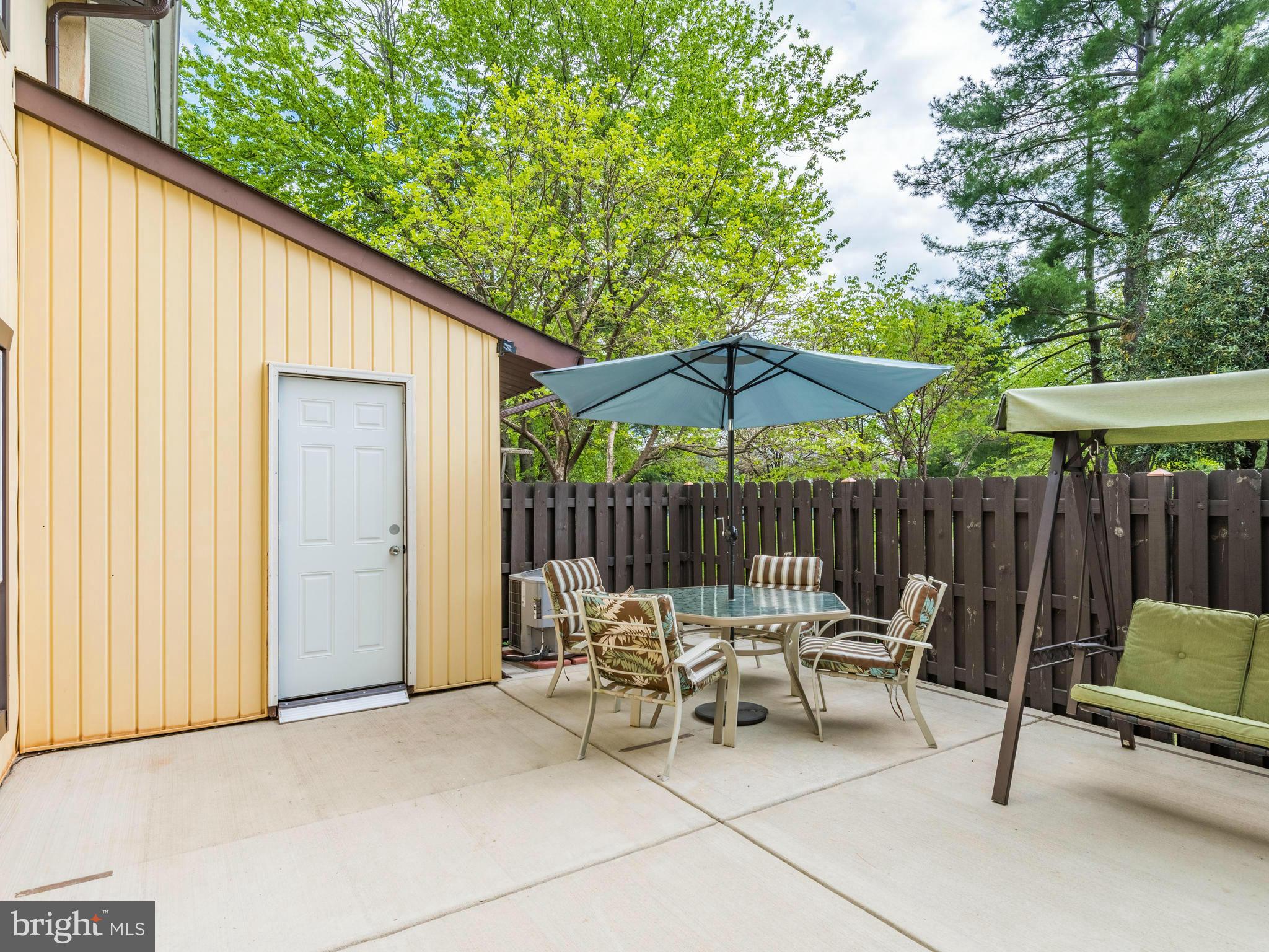 214 North Cottage Road Sterling, VA 20164 - Photo 22 of 25 Patio + Large Storage + Fenced Backyard