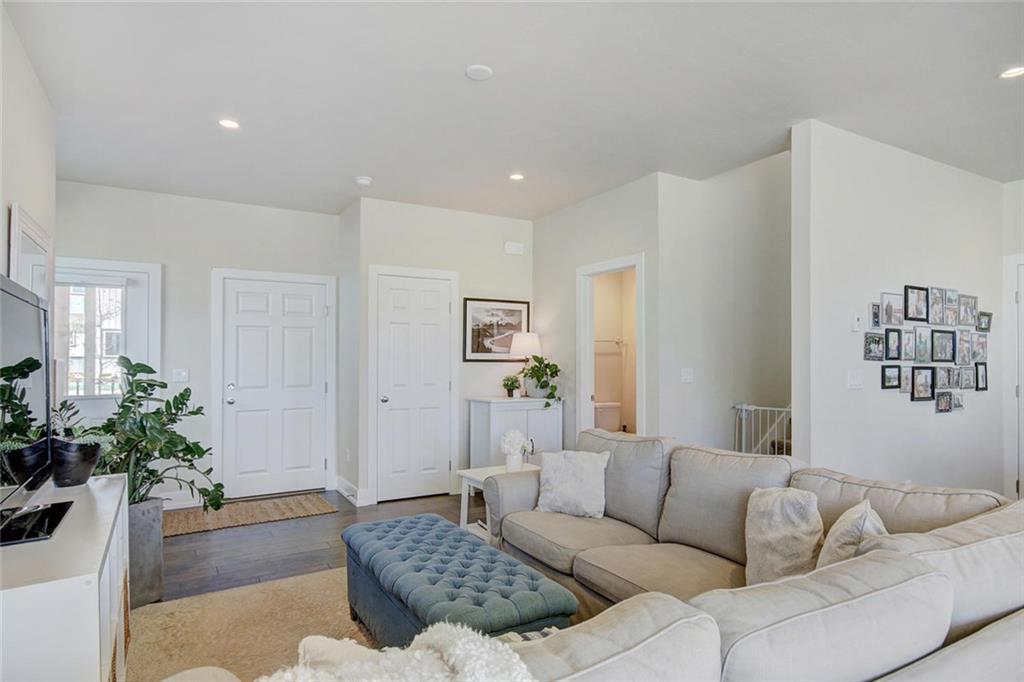 55 Haymaker Street Silverthorne, CO 80498 - Photo 6 of 27 a living room with furniture and a potted plant
