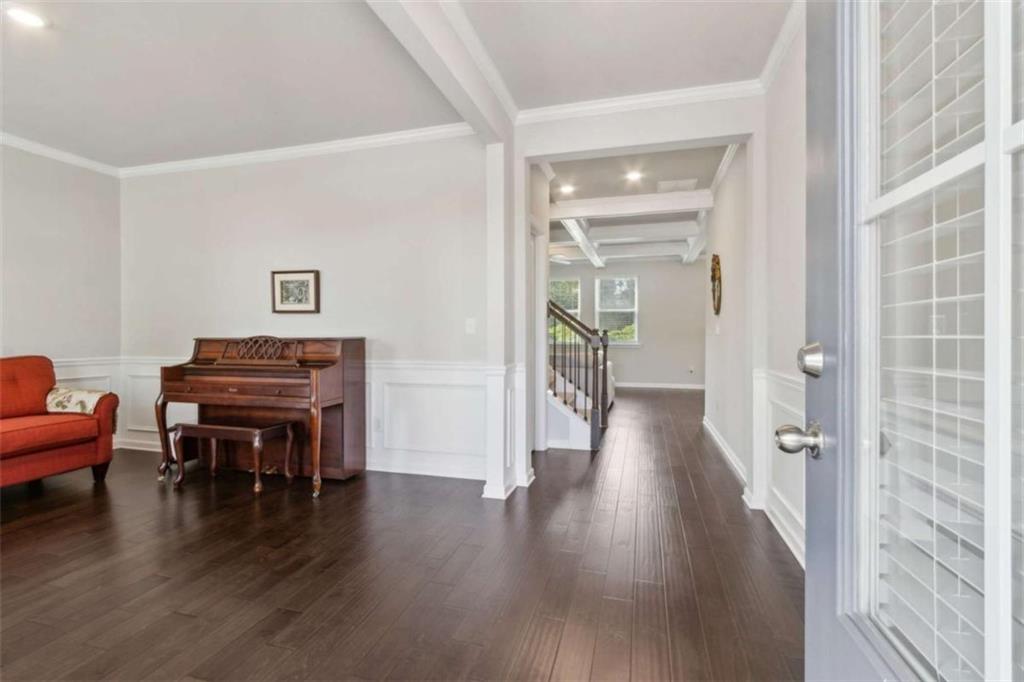429 Paxton Lane Jefferson, GA 30549 - Photo 5 of 53 a view of empty room with wooden floor and piano