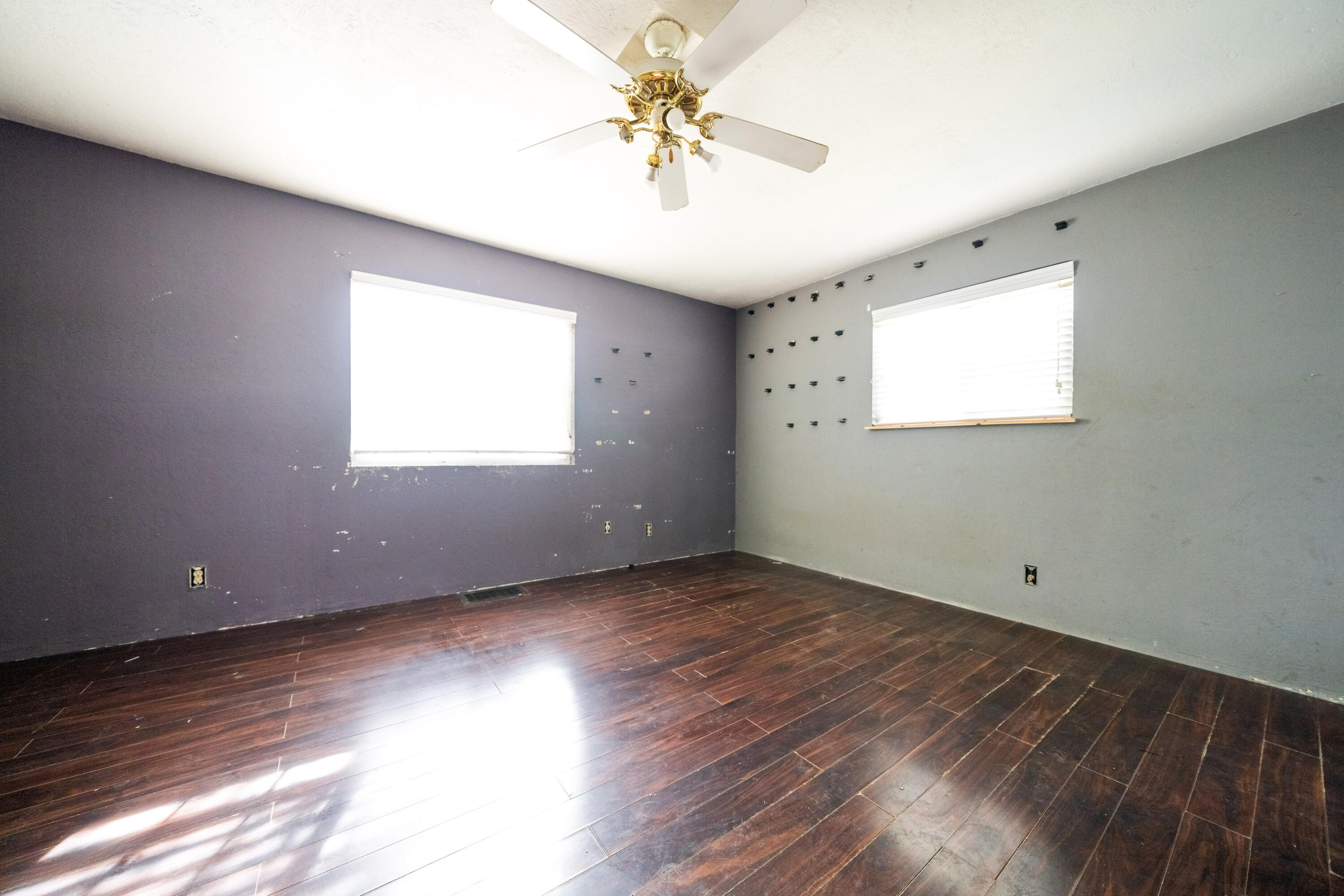 1330 Scenic Way Redding, CA 96001 - Photo 12 of 43 wooden floor in an empty room with a window