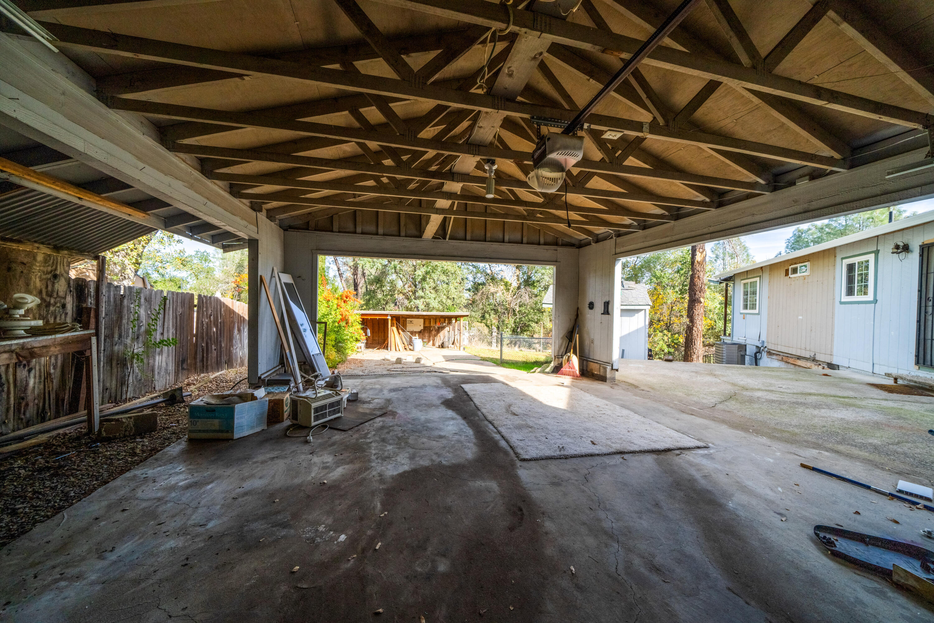 1330 Scenic Way Redding, CA 96001 - Photo 28 of 43 a view of a room with wooden floor and roof