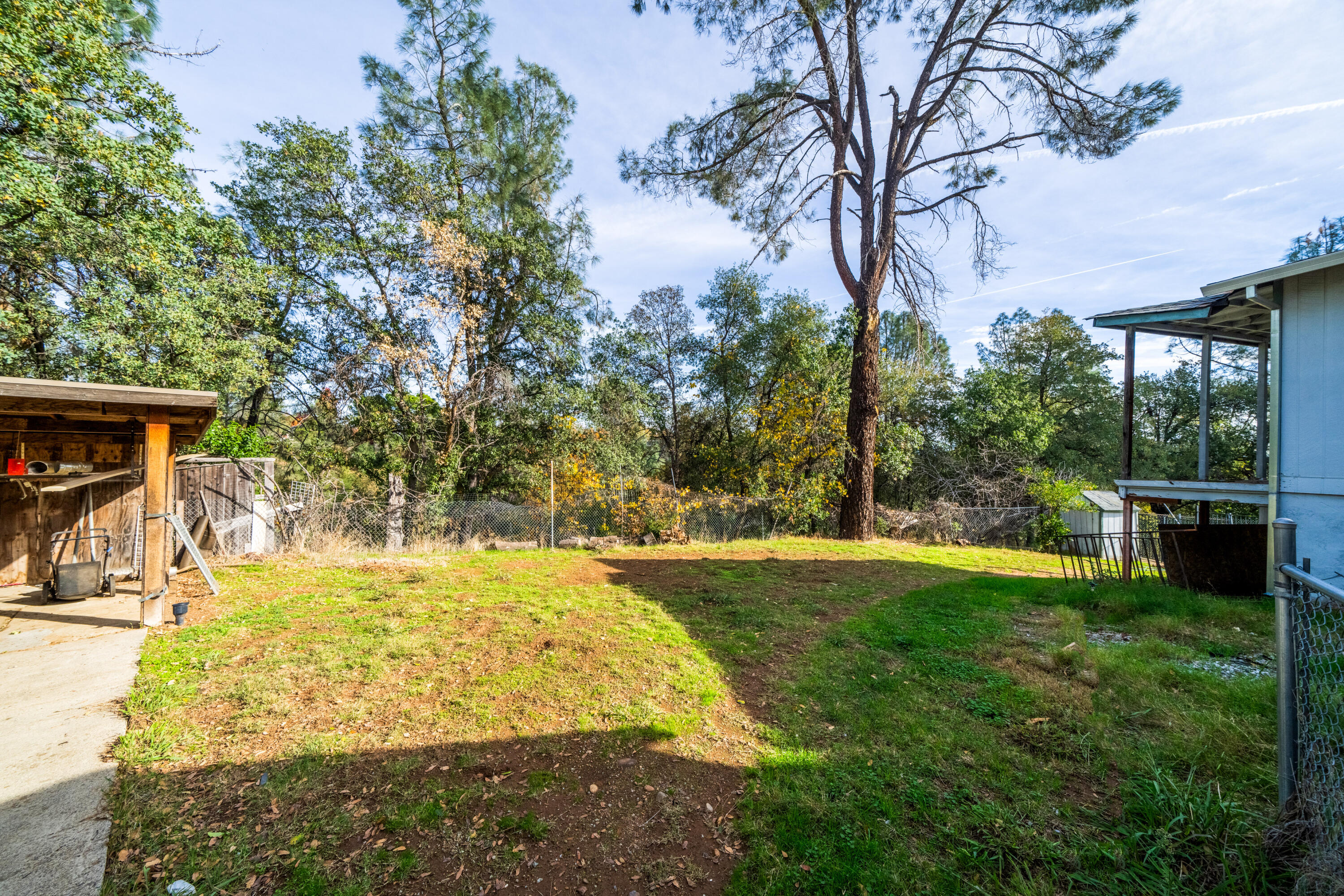 1330 Scenic Way Redding, CA 96001 - Photo 32 of 43 a view of back yard of the house