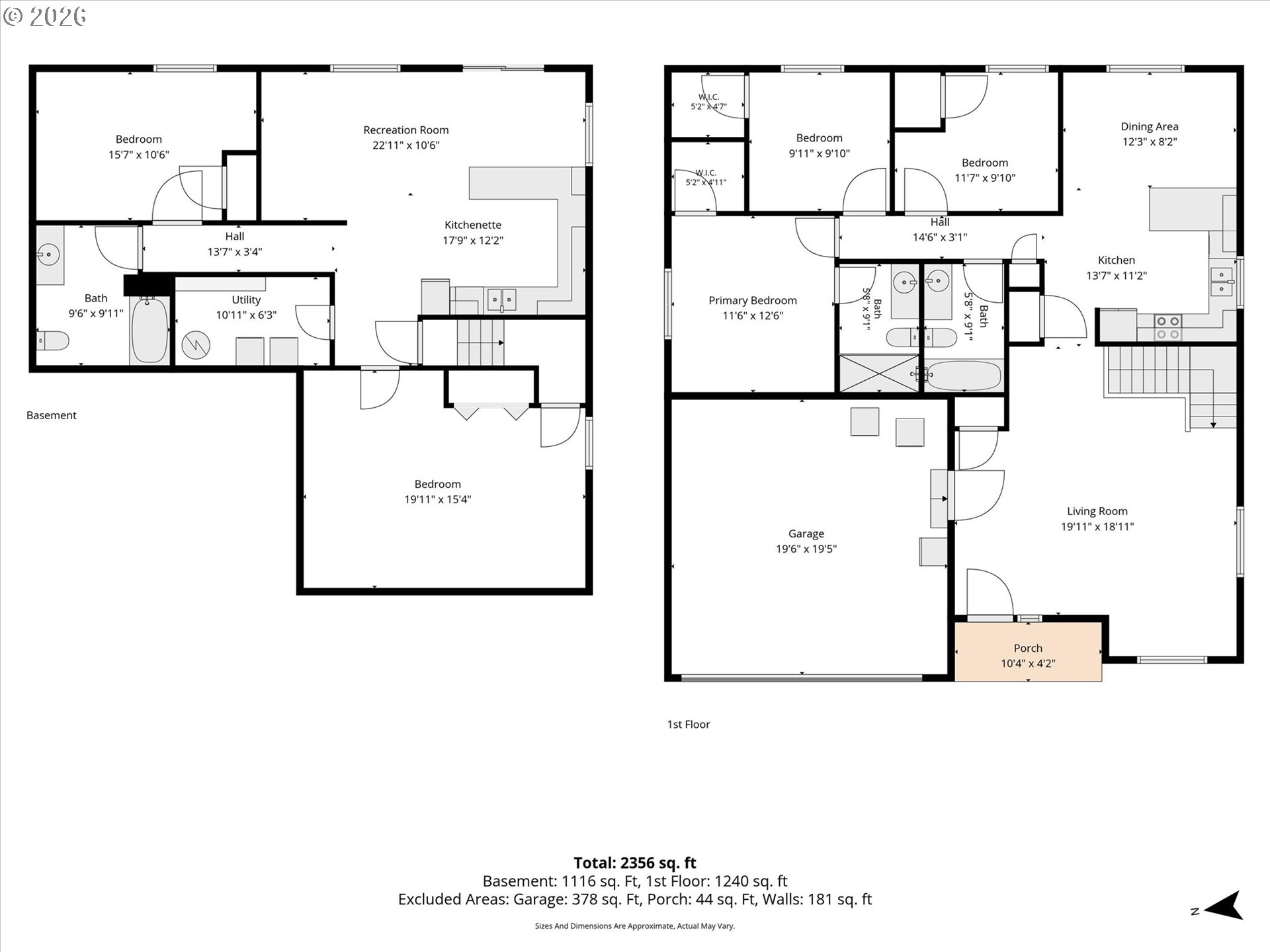 75060 Neer Way Rainier, OR 97048 - Photo 37 of 37 Floor Plan