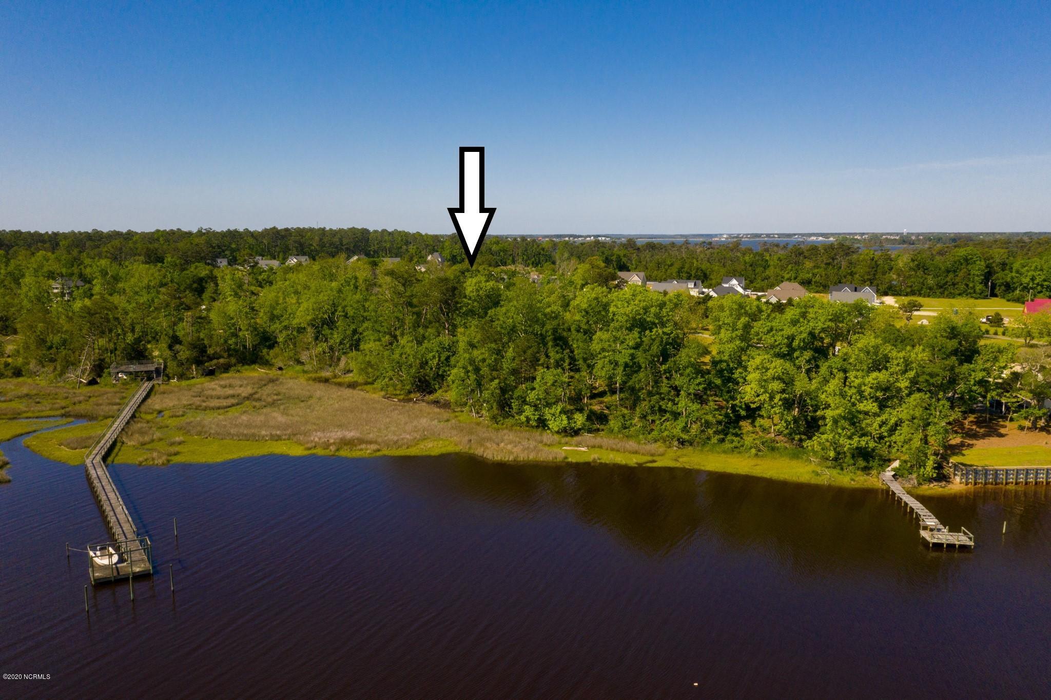482 Vfw Road Cedar Point, NC 28584 - Photo 3 of 15 Lot 4 view from rear_waterside