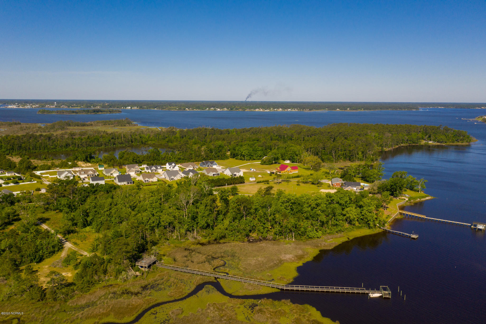 482 Vfw Road Cedar Point, NC 28584 - Photo 10 of 15 View from Bay of Marsh