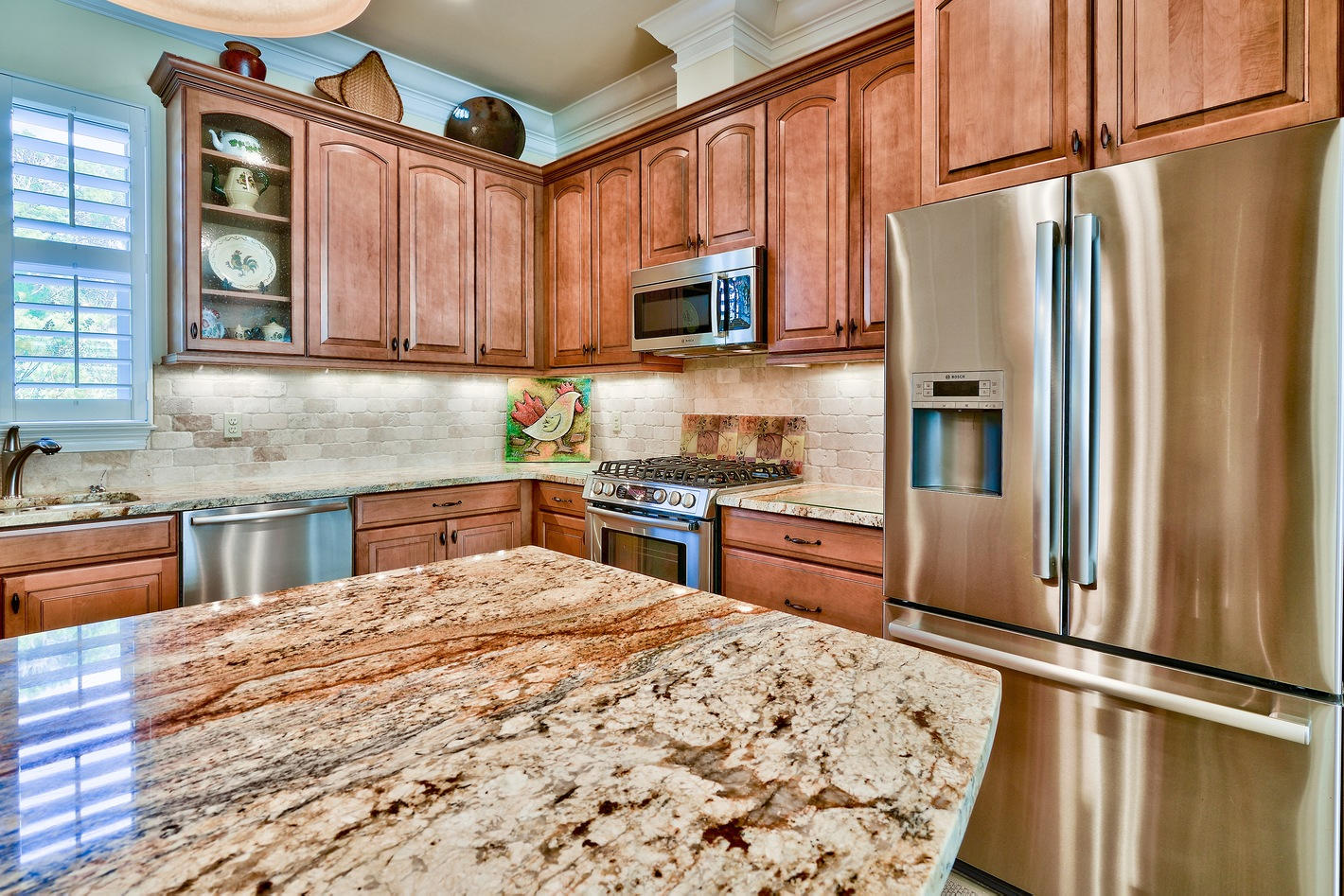 75 Emerald Ridge Santa Rosa Beach, FL 32459 - Photo 7 of 31 Lovely Golden River Granite