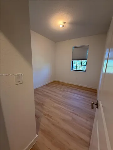 a view of empty room