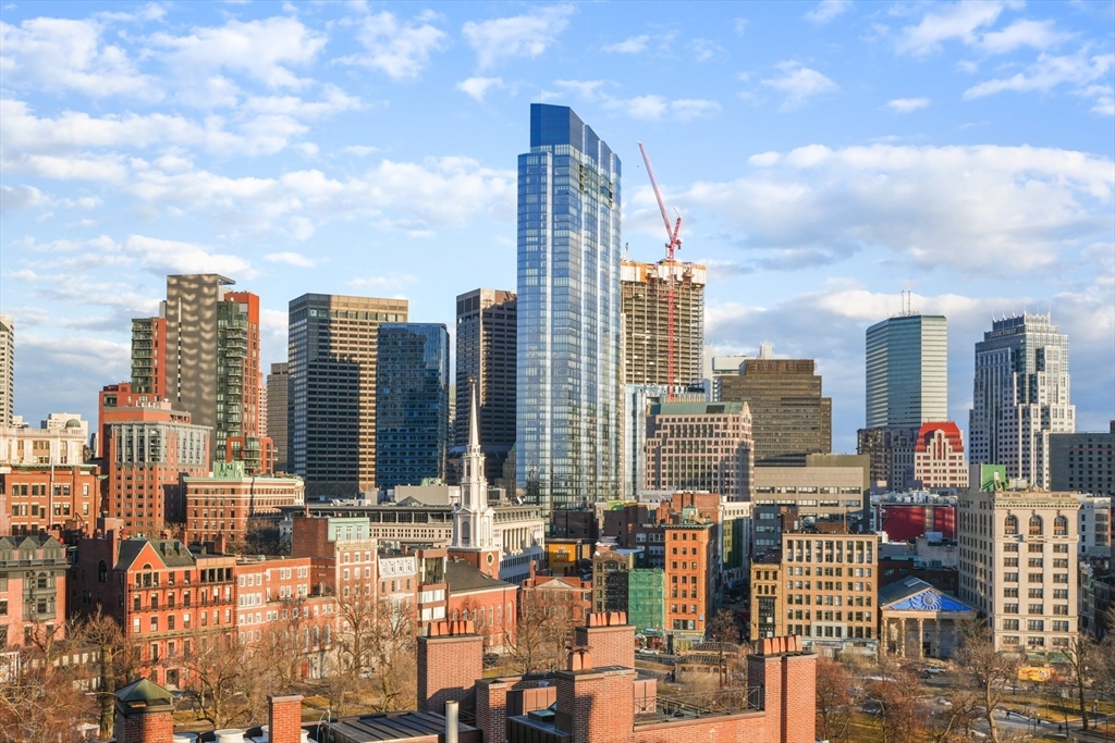 1 Franklin Street, Unit 4802 Boston, MA 02110 - Photo 41 of 42 a view of city with balcony