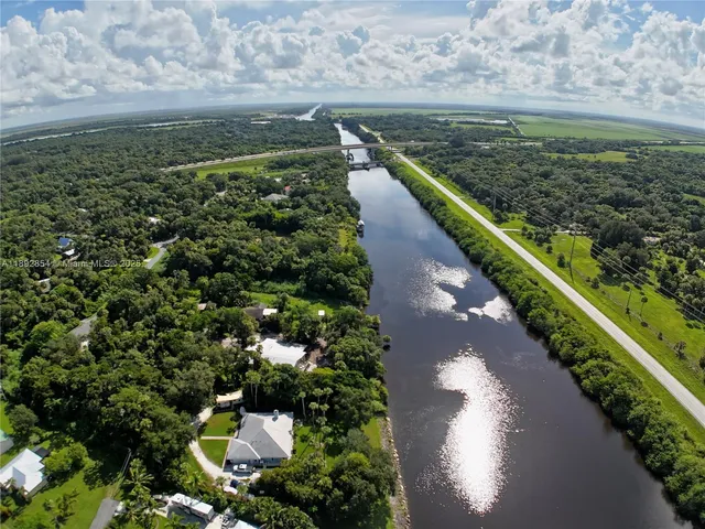 a view of a lake with a mountain view