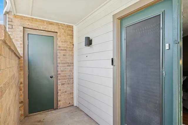 front view of a door