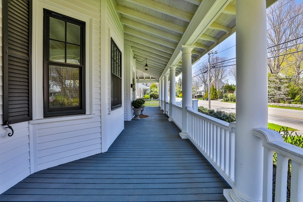 27 Walnut Road Hamilton, MA 01982 - Photo 3 of 42 a view of a porch with wooden floor