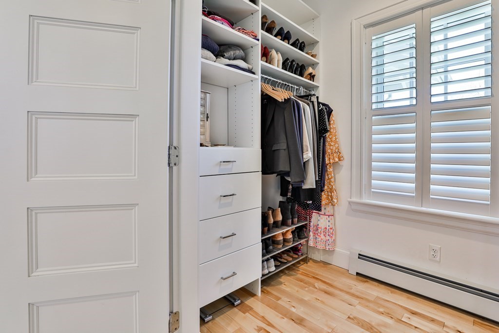 27 Walnut Road Hamilton, MA 01982 - Photo 34 of 42 a view of walk in closet with clothes and shoes