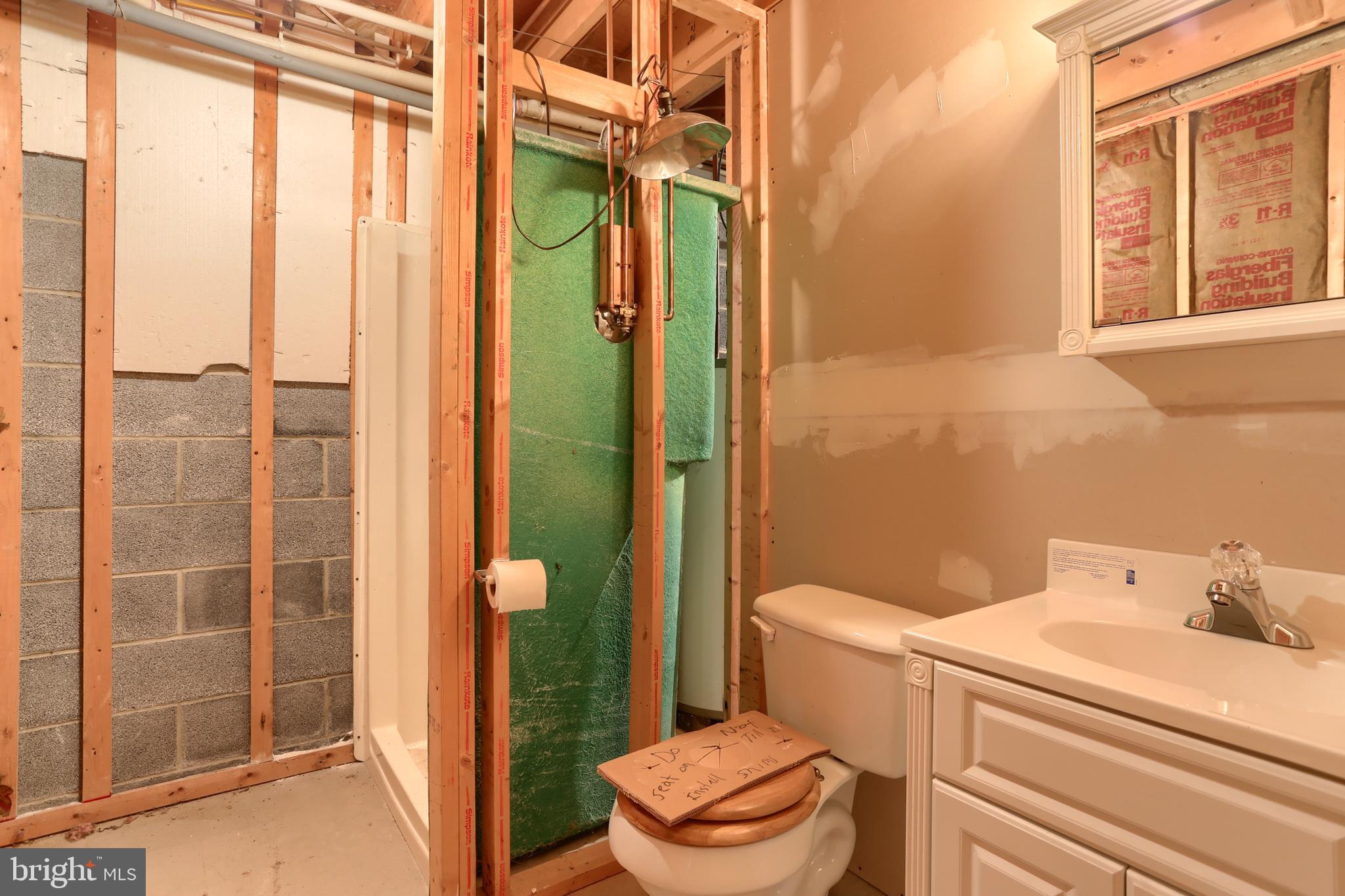26 Strausstown Road Bethel, PA 19507 - Photo 22 of 30 Roughed in plumbing -- ready to be finished