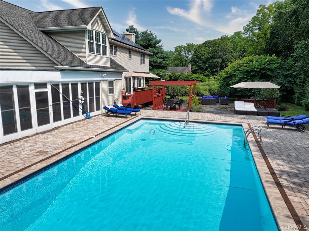 9 Roselawn Road Highland Mills, NY 10930 - Photo 36 of 46 View of swimming pool featuring a pool house (to the left in photo)