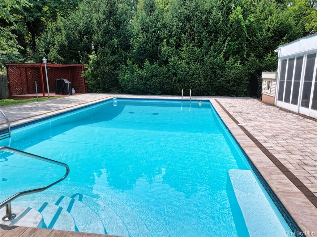 9 Roselawn Road Highland Mills, NY 10930 - Photo 37 of 46 View of swimming pool,w/Pool House ( 1/2 bath, kitchenette, sitting/lounging room