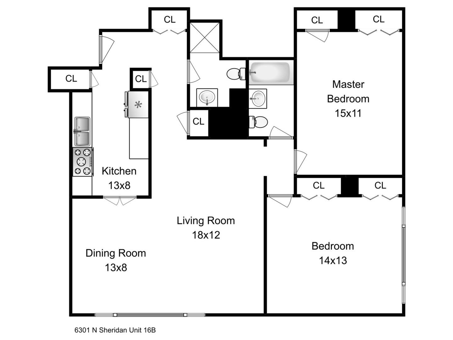 6301 North Sheridan Road, Unit 16B Chicago, IL 60660 - Photo 27 of 43