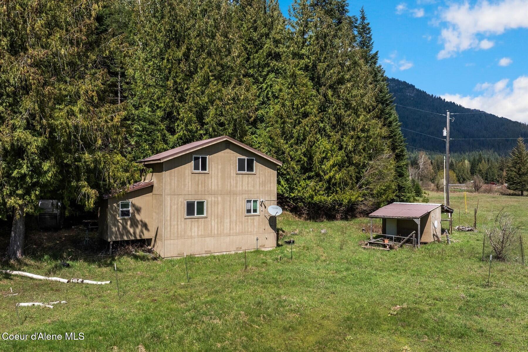 2359 East Spring Creek Road Clark Fork, ID 83811 - Photo 3 of 15 Home and tack shed