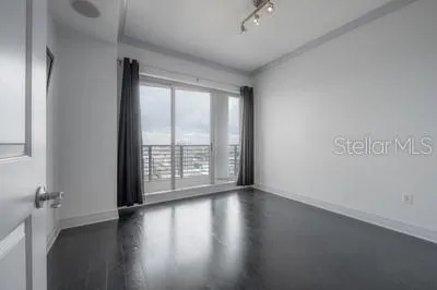 a view of front door