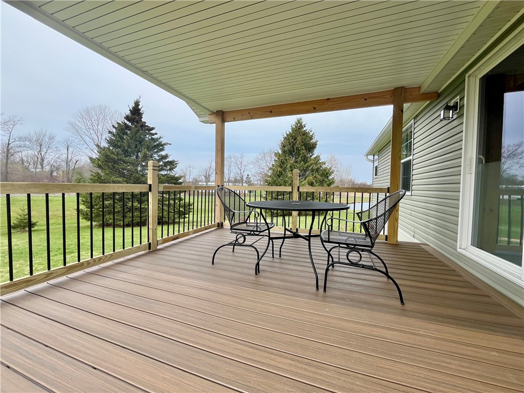 1452 State Route Sterling, NY 13156 - Photo 11 of 42 Beautiful countryside views from this covered deck