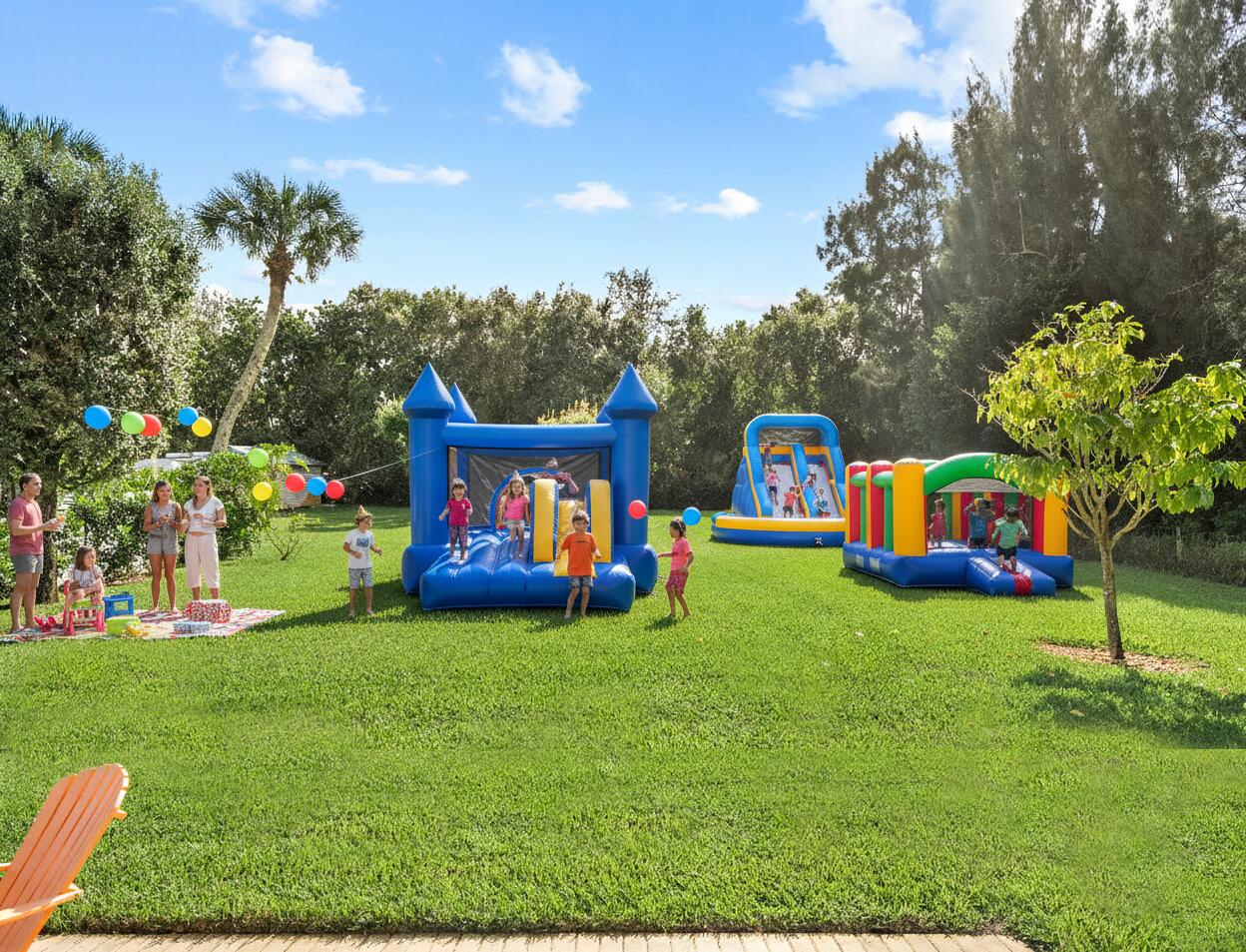 1234 Southwest Locks Road Stuart, FL 34997 - Photo 3 of 53 a childrens park with lots of swings and slides