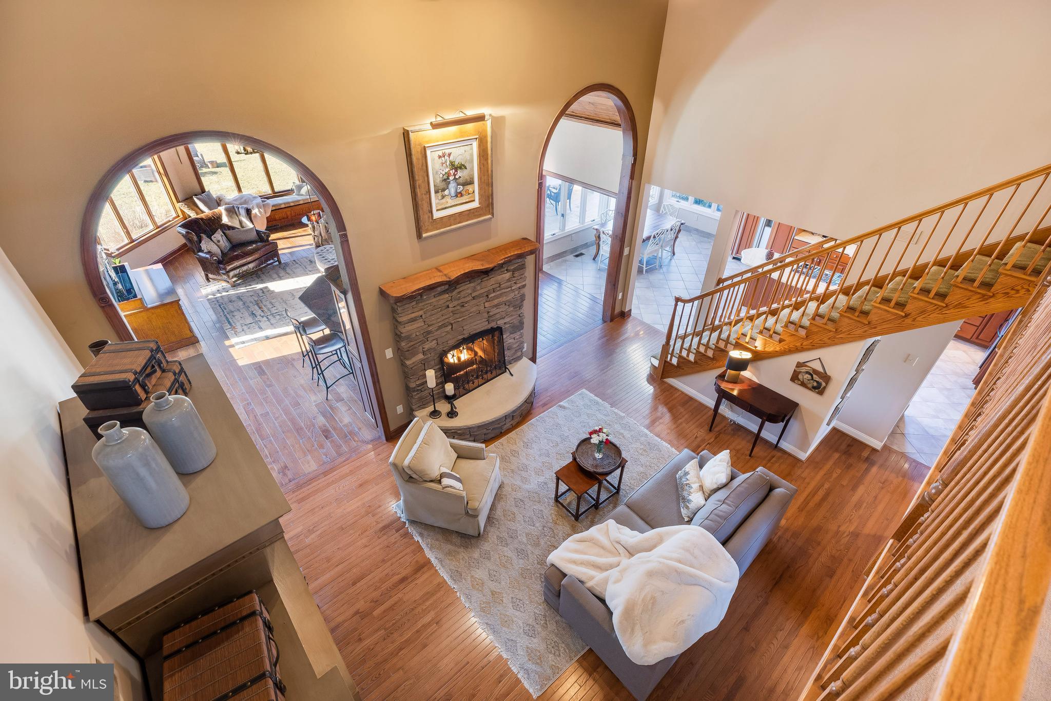 401 Providence Road Moorestown, NJ 08057 - Photo 29 of 60 Overlook to Family Room