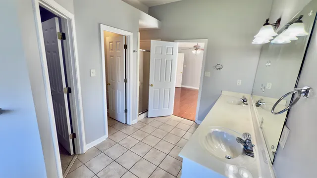 a view of way to rooms