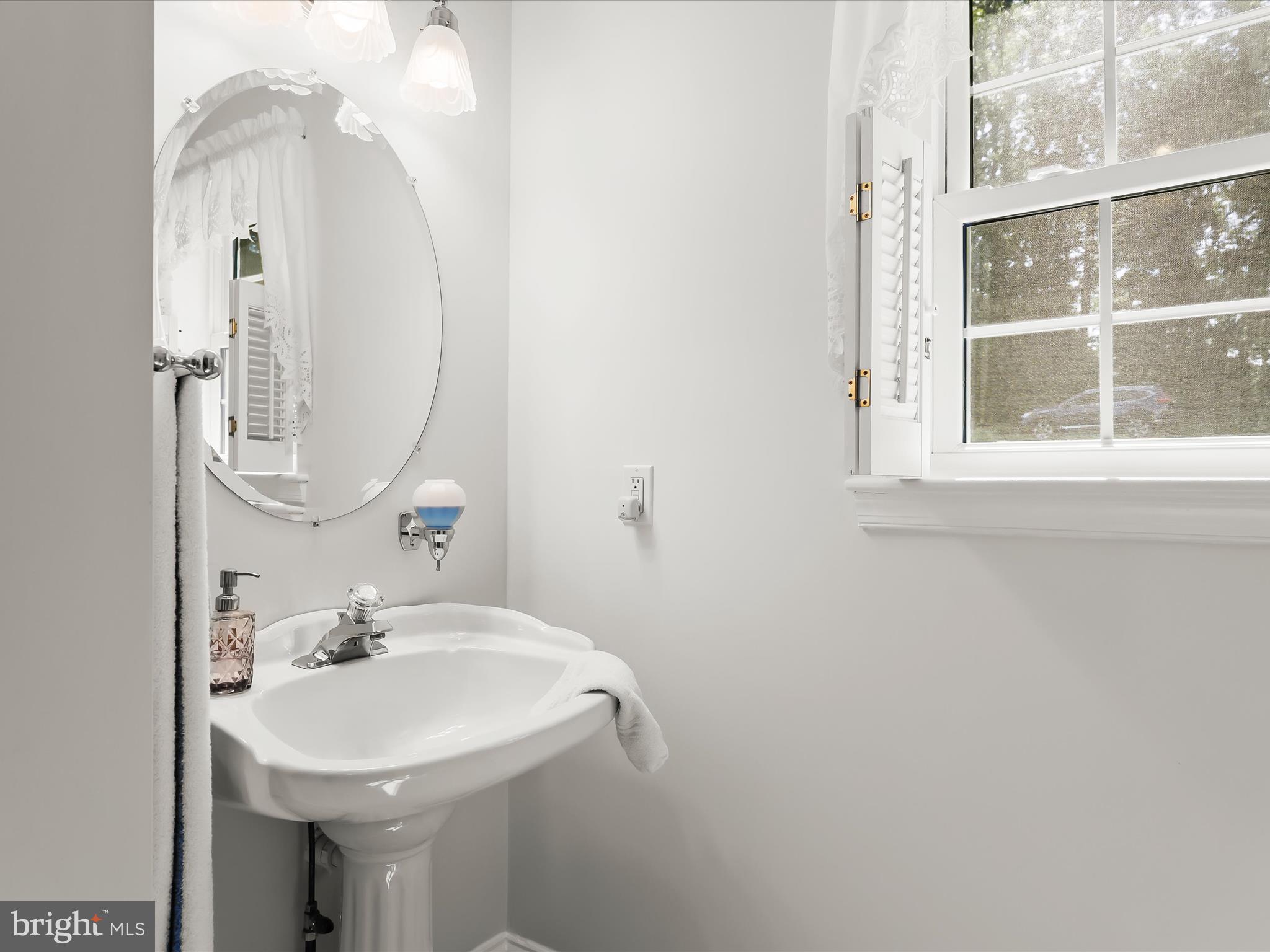 2913 Duncan Road White Hall, MD 21161 - Photo 35 of 85 a bathroom with a sink and a mirror