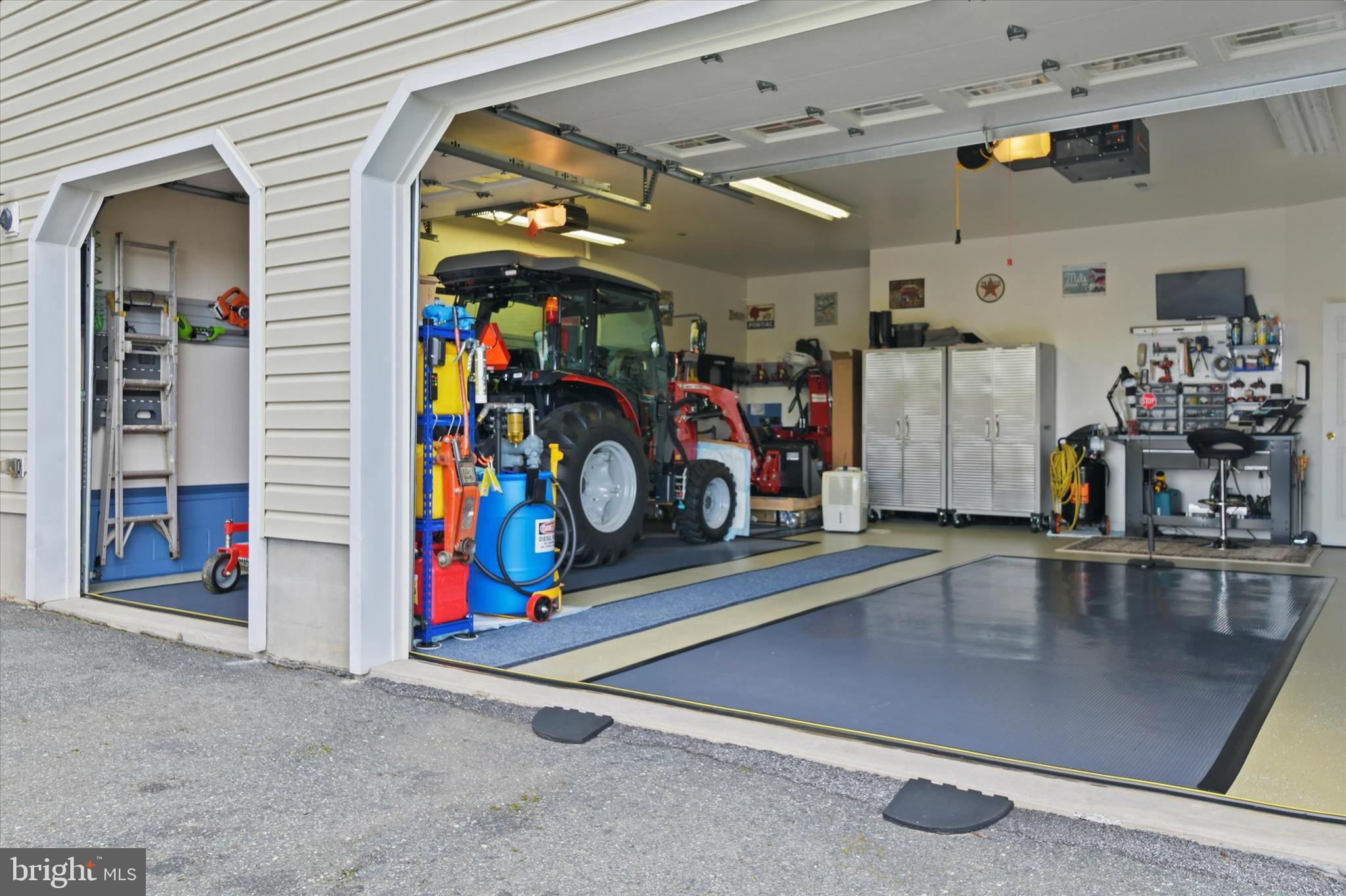 2913 Duncan Road White Hall, MD 21161 - Photo 55 of 85 a view of a garage with rack and bicycle
