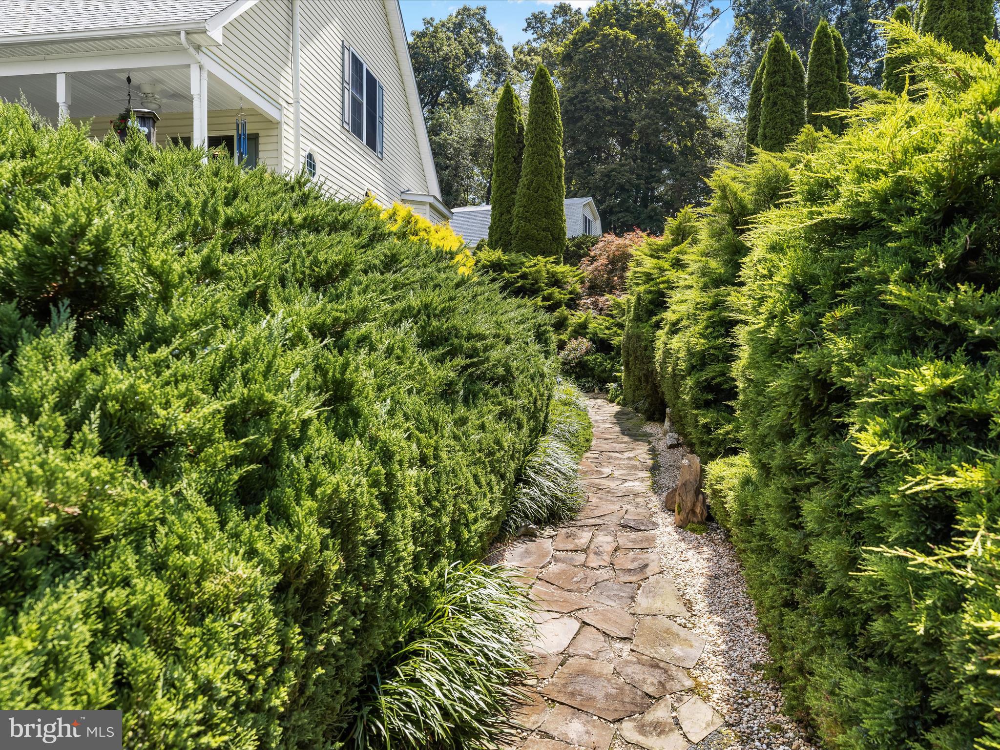 2913 Duncan Road White Hall, MD 21161 - Photo 67 of 85 a view of a pathway both side of the house