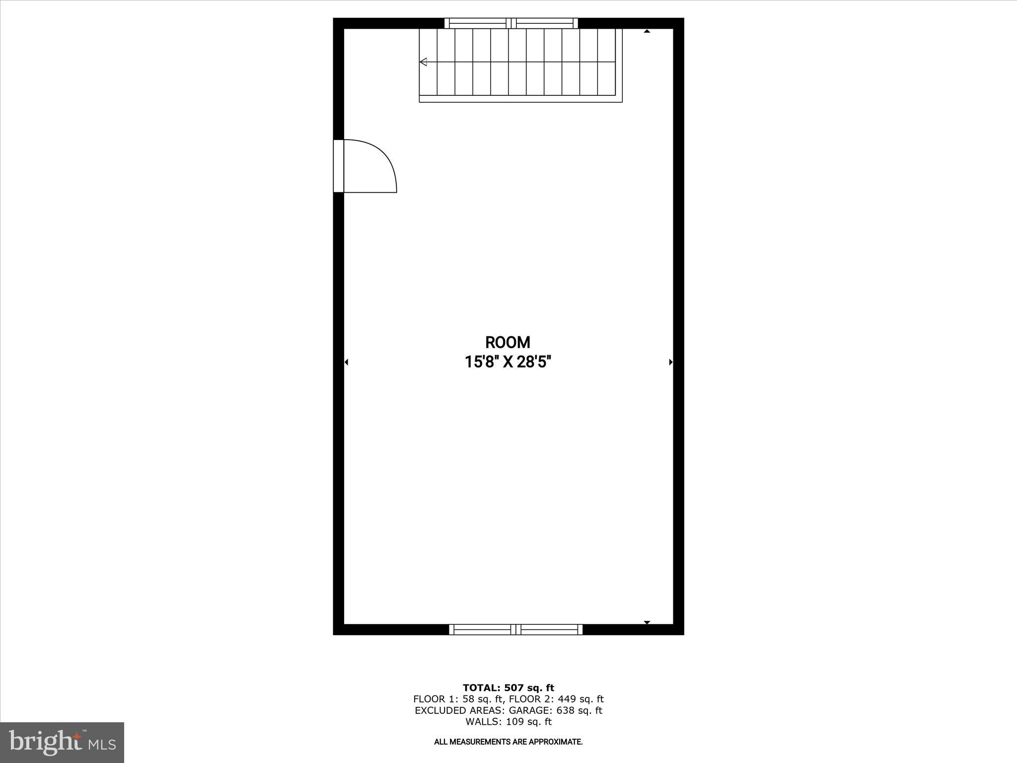 2913 Duncan Road White Hall, MD 21161 - Photo 84 of 85 Garage Loft Floor Plan