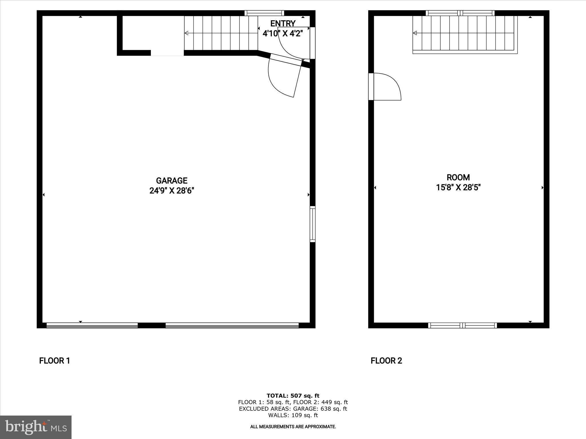 2913 Duncan Road White Hall, MD 21161 - Photo 85 of 85 Combined Garage Floor Plans