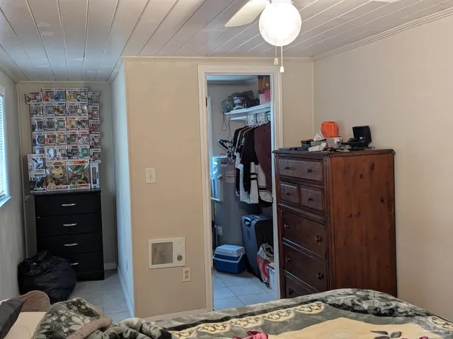 a backyard of a house