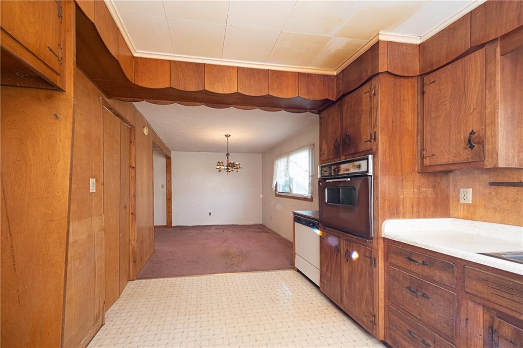 314 Center Grange Road Monaca, PA 15061 - Photo 2 of 20 Spacious Kitchen open to the Dining room